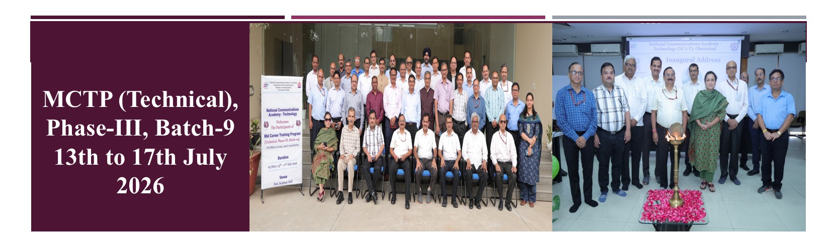 MCTP (Technical), Phase-III, Batch-9