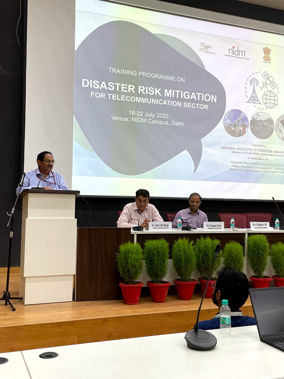 Disaster Management Module for ITS 2019 and 2020 Batch @NIDM, Rohini